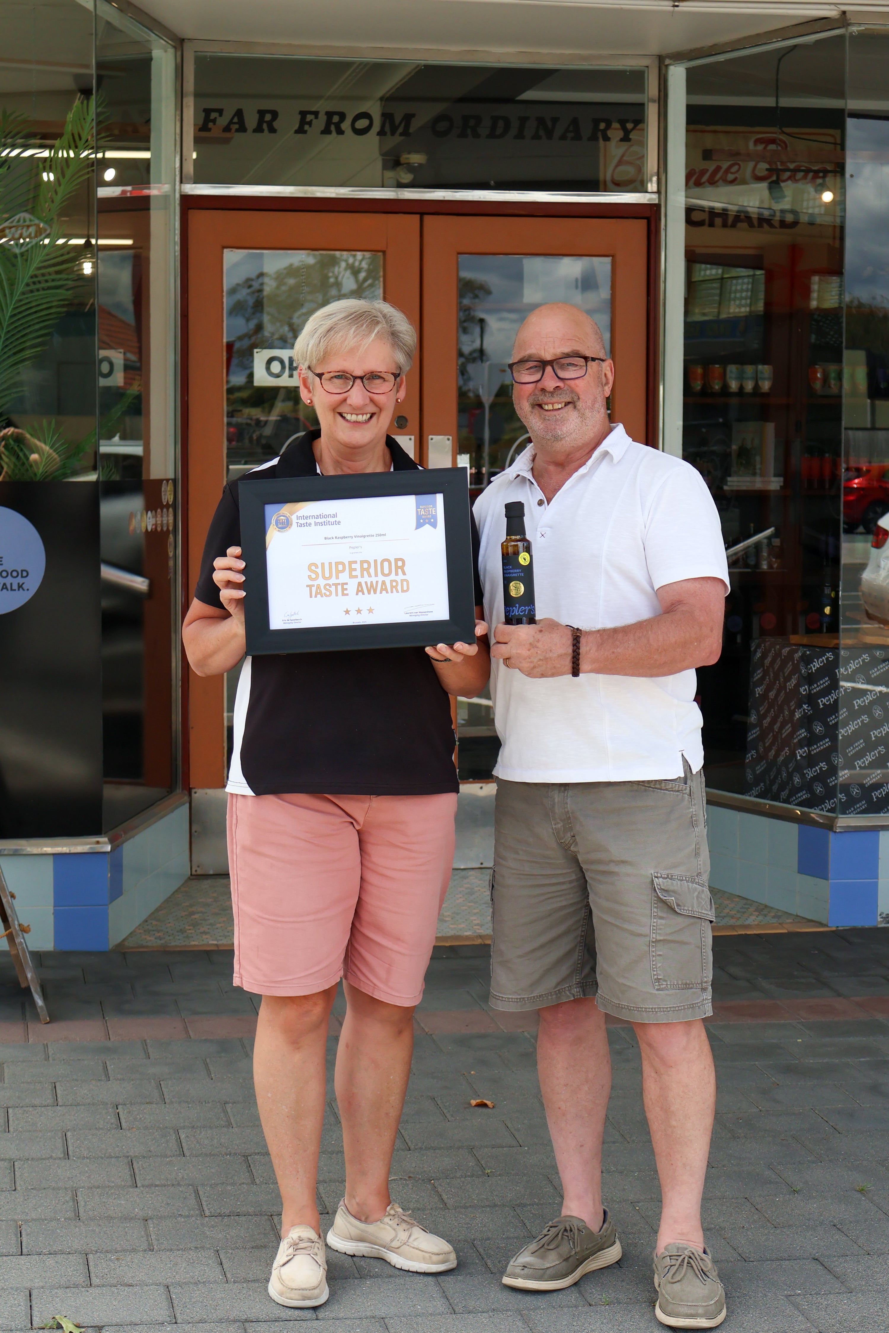 Pepler’s puts New Zealand on Global Culinary Map | Pepler’s Fine Foods wins prestigious international taste award for Black Raspberry Vinaigrette